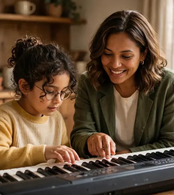 Keyboard lesson