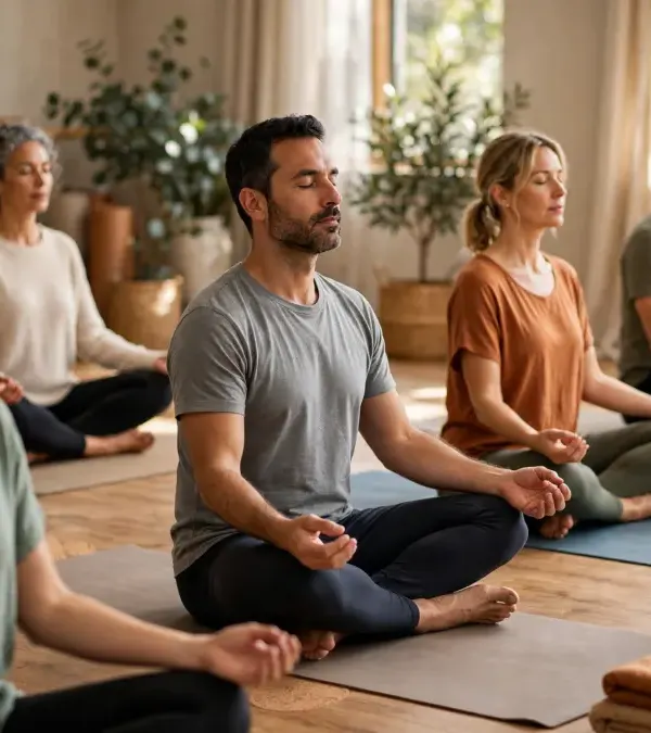 Morning yoga