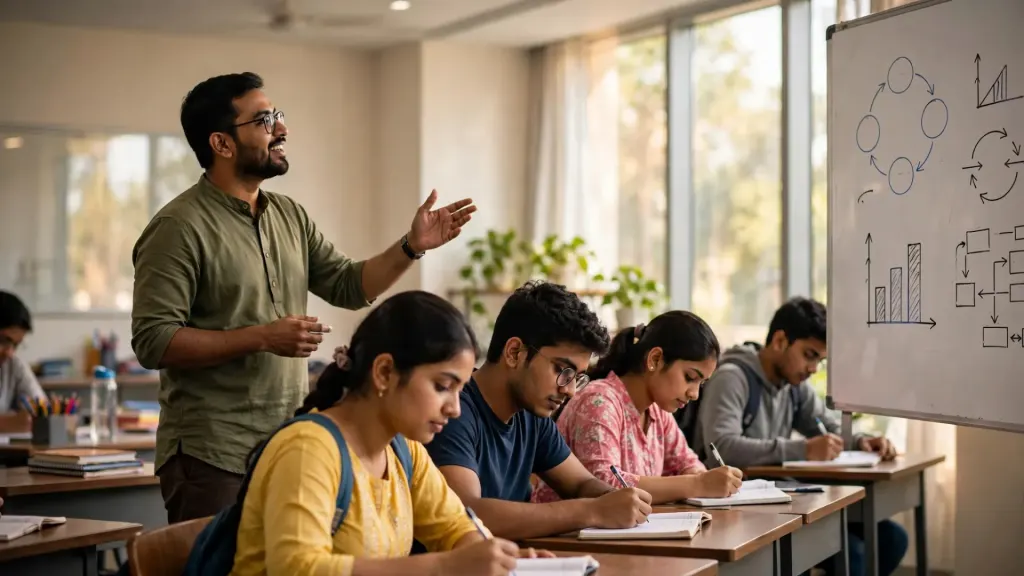 In the classroom