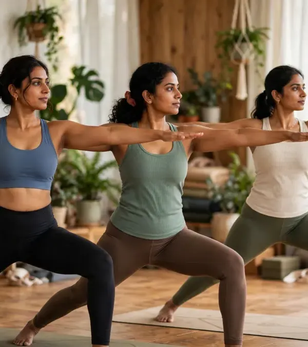 Morning yoga