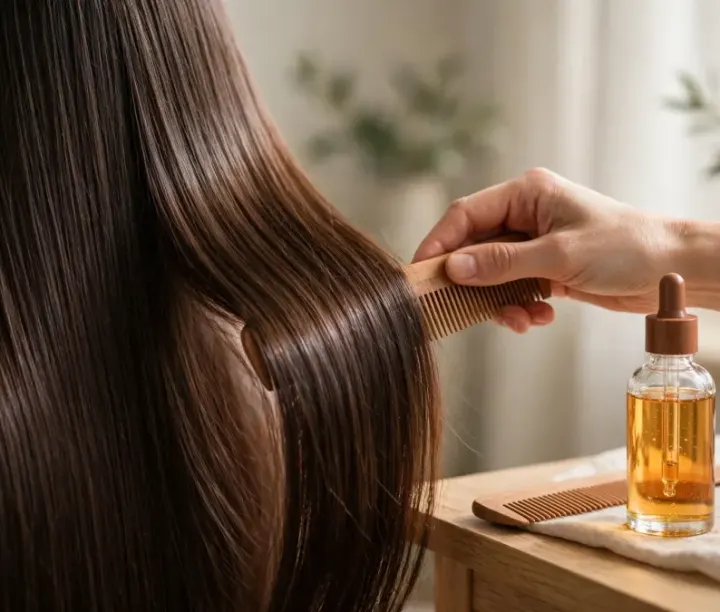 Five Habits for Healthy, Shiny Hair