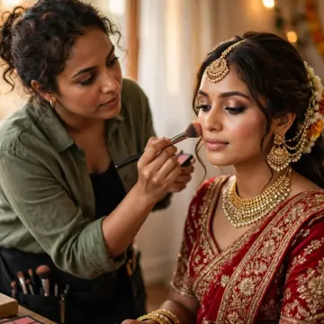 Bridal look