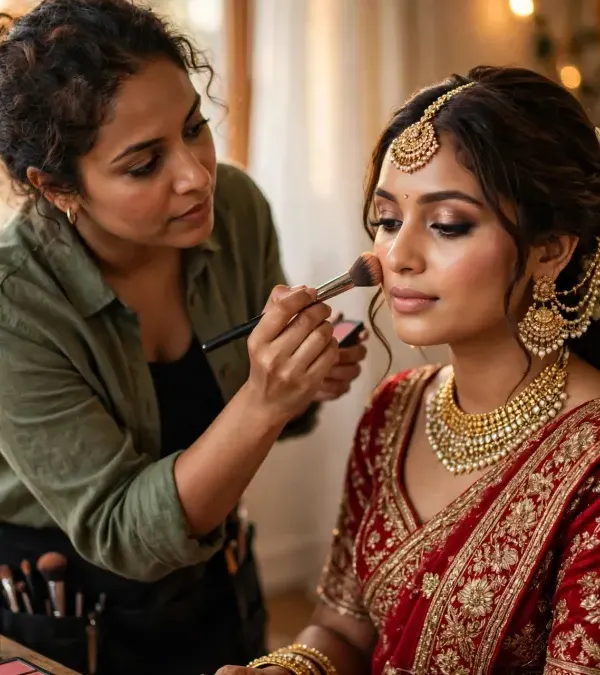 Bridal look