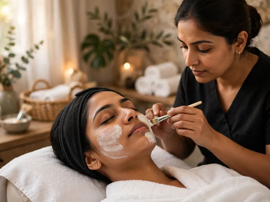 Relaxing facial