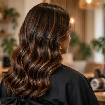 Caramel highlights