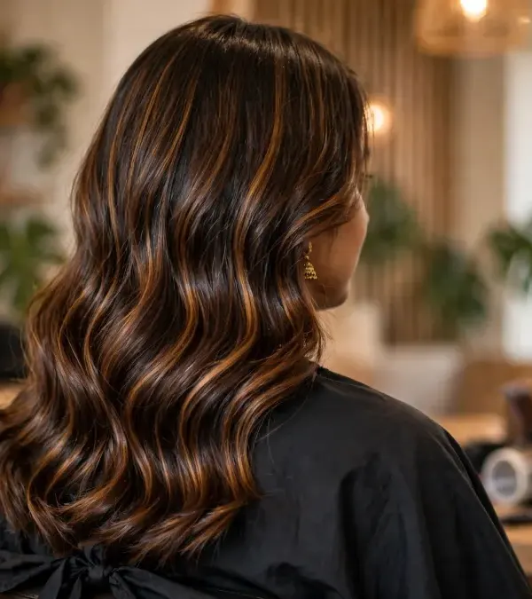 Caramel highlights