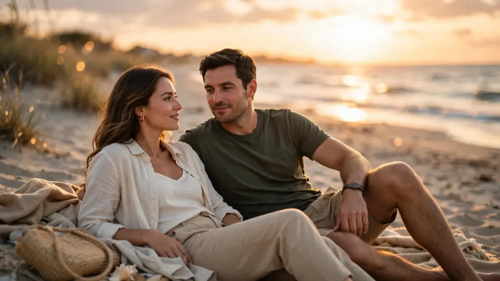 Happy travellers