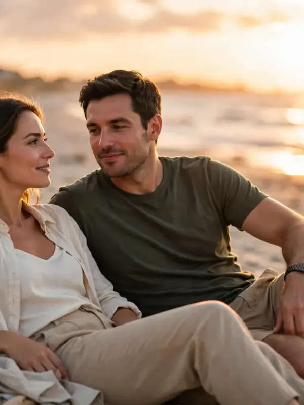 Happy travellers