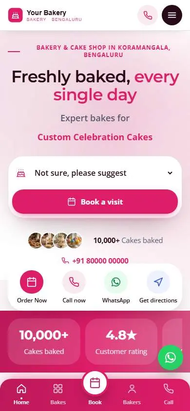 Dash Raspberry design, live demo preview
