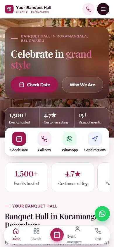 Berry Boutique design, live demo preview