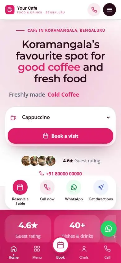 Dash Raspberry design, live demo preview