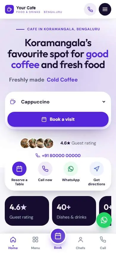 Direct Iris design, live demo preview