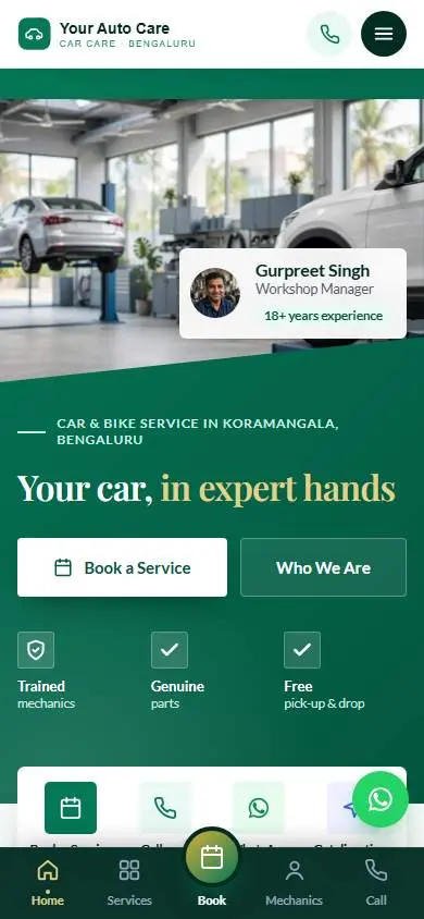 Emerald Prestige design, live demo preview