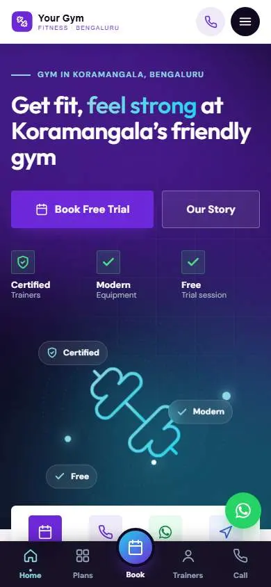 Midnight Tech design, live demo preview