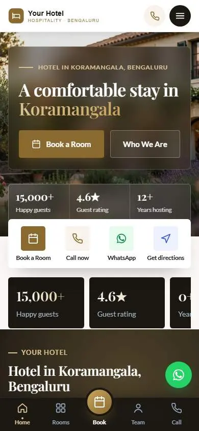 Luxury Gold design, live demo preview