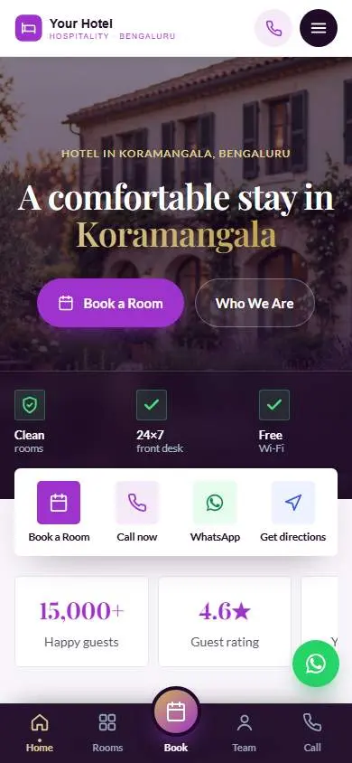 Pearl Amethyst design, live demo preview