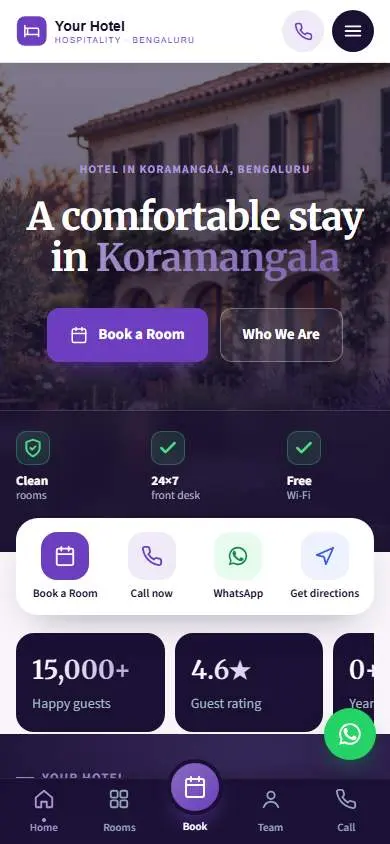 Royal Classic design, live demo preview