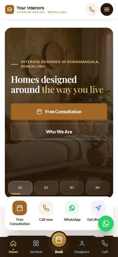 Couture Amber design, live demo preview