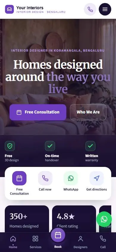 Royal Classic design, live demo preview