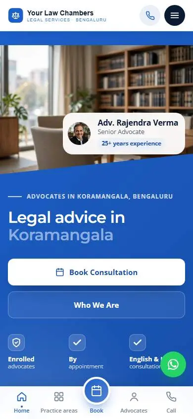 Corporate Blue design, live demo preview