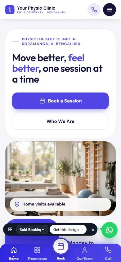 Minimal Clean design, live demo preview