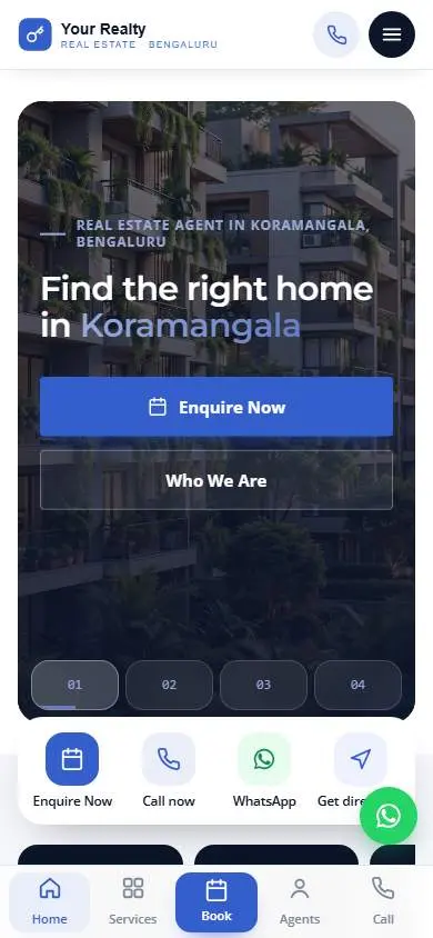 Metro Cobalt design, live demo preview