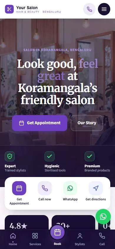 Royal Classic design, live demo preview