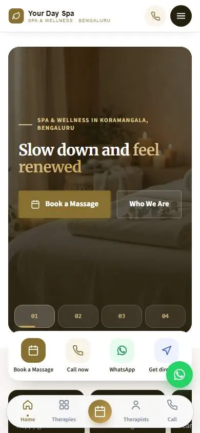 Aura Bronze design, live demo preview