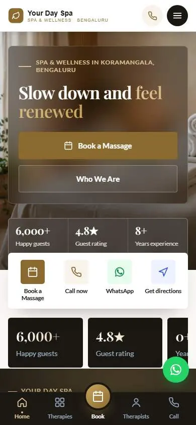 Luxury Gold design, live demo preview
