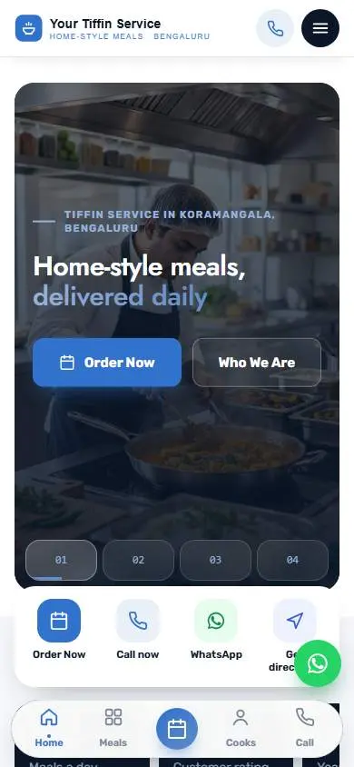 Cheerful Azure design, live demo preview