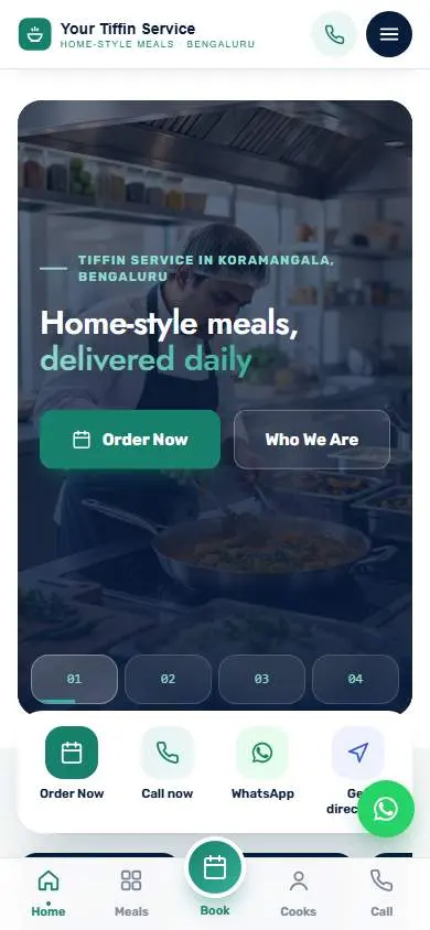 Modern Classic design, live demo preview