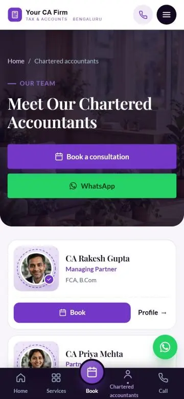 Your chartered accountants