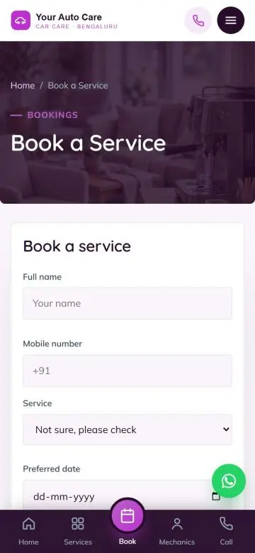 Slot booking
