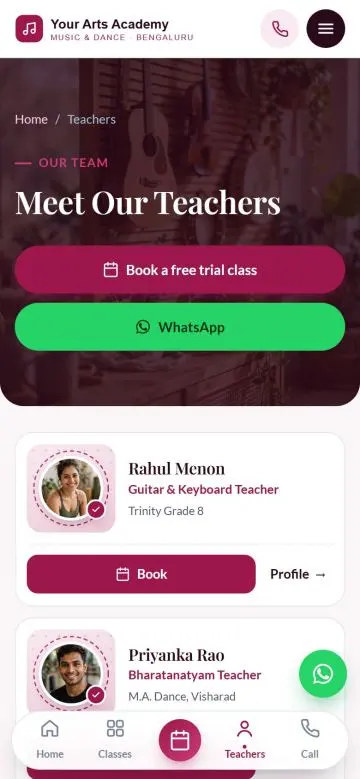 Your teachers