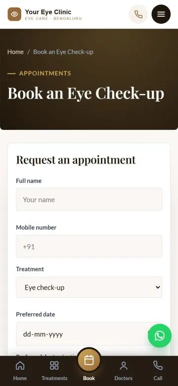 Appointment booking