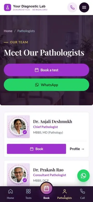 Your pathologists