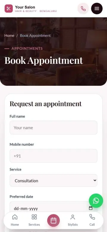 Online booking
