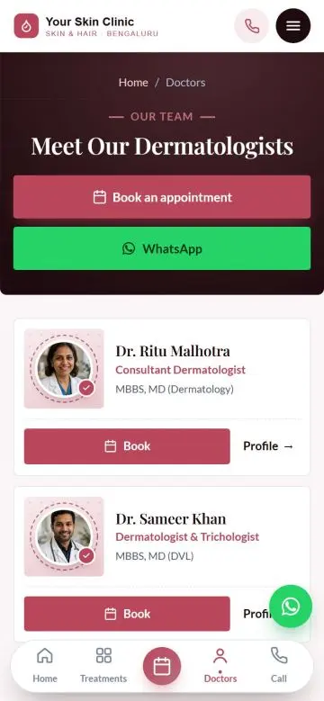 Your dermatologists